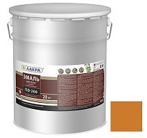 Эмаль для пола Лакра ПФ-266 золотисто-коричневая 20 кг