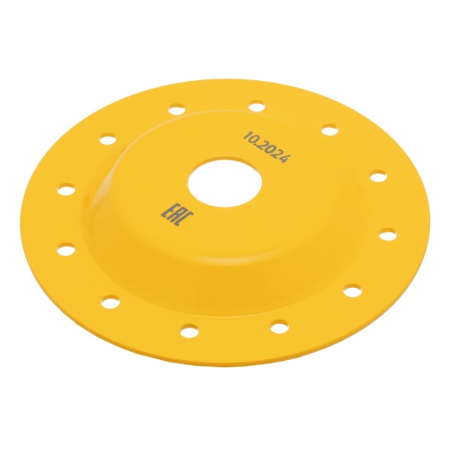 Чашка твёрдосплавная зачистная,125 мм, Плоская, крупное зерно #8// Denzel фото 4