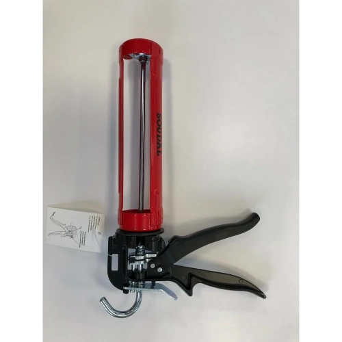 Пистолет под герметики Soudal красный, 300мл 106617 фото 5 Пистолет под герметики Soudal красный, 300мл 106617 фото 5