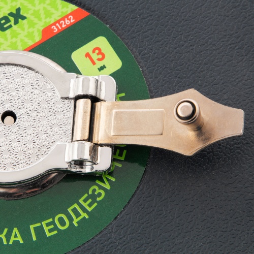 Рулетка геодезическая 30 м х 13 мм, закрытый корпус, фибергласовая лента Сибртех фото 8