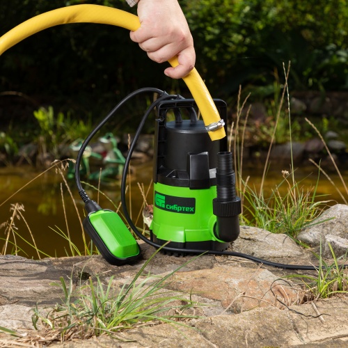 Дренажный насос для чистой воды СДН500-5, 500 Вт, напор 8 м, 8000 л/ч Сибртех фото 14