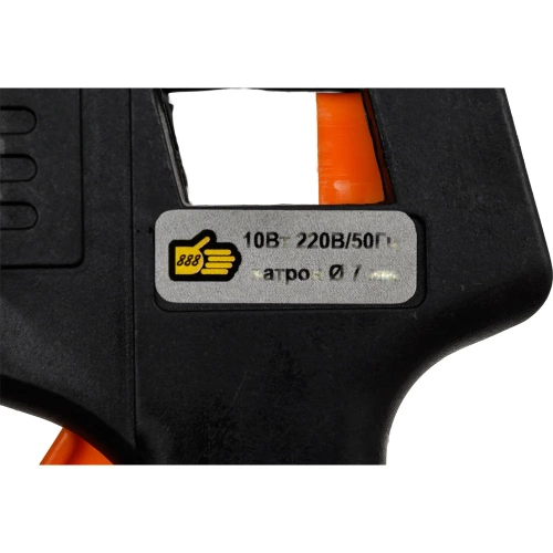 Пистолет для горячего склеивания 888 10 Вт, ф 6мм 4040010 фото 8