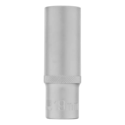 Головка торцевая удлиненная, 19 мм, шестигранная, CrV, под квадрат 1/2 Stels фото 3