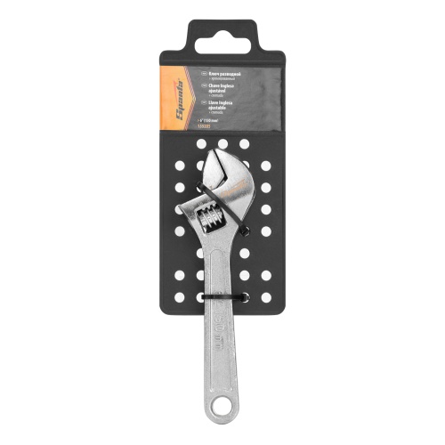 Ключ разводной, 150 мм, хромированный Sparta фото 6