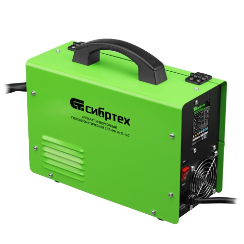 Аппарат инвертор. полуавтомат. сварки ИСП-140, 140 А, ПВ 60% Сибртех фото 2