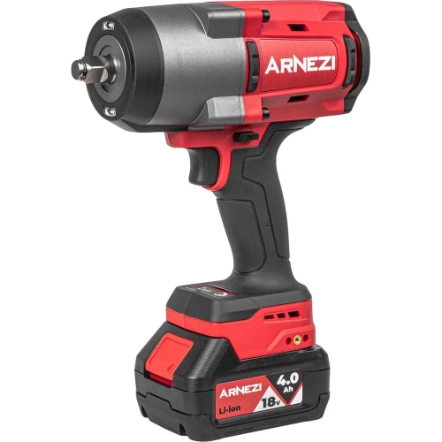 Гайковерт ударный аккумуляторный бесщеточный Arnezi 1/2", 1880Нм, 18В, 4.0А*ч R9000006 Гайковерт ударный аккумуляторный бесщеточный Arnezi 1/2", 1880Нм, 18В, 4.0А*ч R9000006