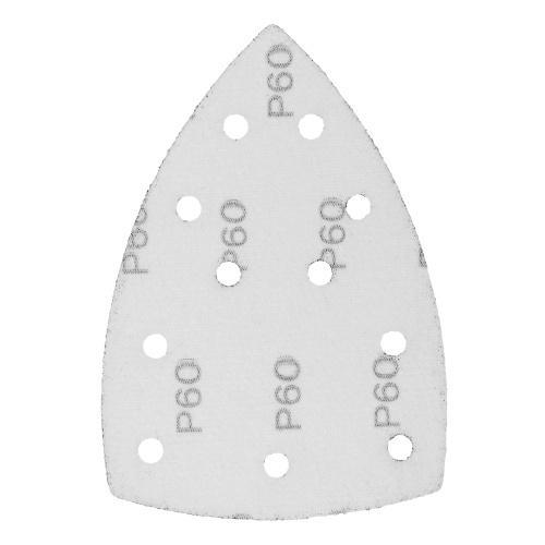 Треугольник абразивный на ворc. подложке под "липучку", перф., P 60, 150х150х100 мм, 5 шт. Denzel фото 2