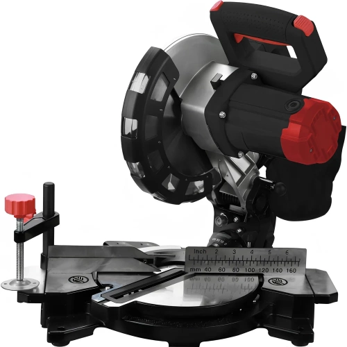 Пила торцовочная электрическая P.I.T. 1400Вт, Ø210мм, 3900об., влево 45, пропил 115мм, лазер PMS210-C