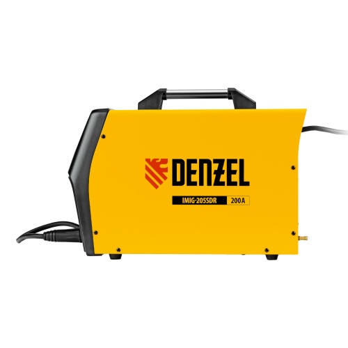 Аппарат инвертор. полуавтомат. cварки IMIG-205SDR, 200 А, ПВ 60%, катушка 5 кг Denzel фото 6