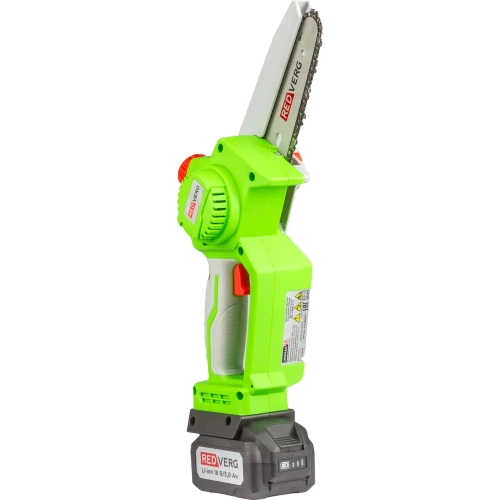 Пила-мини цепная аккумуляторная бесщеточная REDVERG RD-C18BLK/U 6686445 фото 7 Пила-мини цепная аккумуляторная бесщеточная REDVERG RD-C18BLK/U 6686445 фото 7