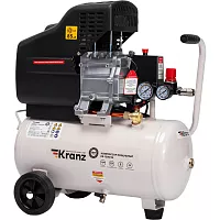Компрессор воздушный Kranz KR-1500/24, 1500Вт, 230 л/мин, 24л KR-16-1151