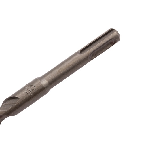 Бур по бетону, двойная спираль, три пылеотводящие кромки, 14 x 160 мм DENZEL фото 3