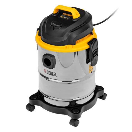 Пылесос строительный SVC15, 1200 Вт, бак 15 л, шланг 2 м Denzel фото 4