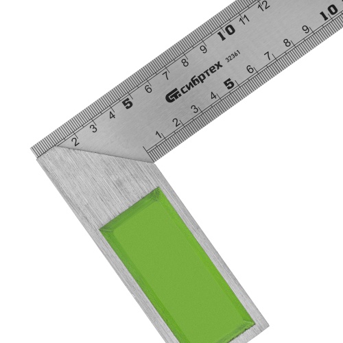 Угольник, 300 мм, металлический Сибртех фото 5