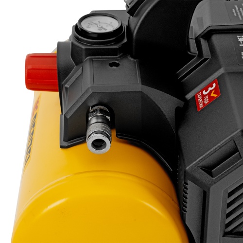 Компрессор  DLS750/6 безмасляный малошумный 750 Вт, 140 л/мин,ресивер 6 л Denzel фото 21