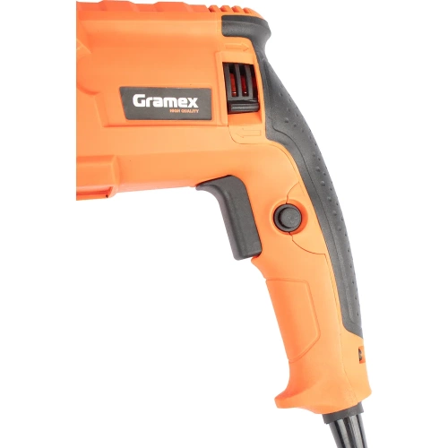 Перфоратор электрический Gramex HRH-800 (800Вт,0-1300об/мин,0-5800уд/мин,3,2Дж,3 реж,SDS+) Картон (1/5) 018504 фото 6 Перфоратор электрический Gramex HRH-800 (800Вт,0-1300об/мин,0-5800уд/мин,3,2Дж,3 реж,SDS+) Картон (1/5) 018504 фото 6