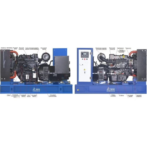 Дизельный генератор ТСС АД-50С-Т400-1РМ7 022713 фото 3
