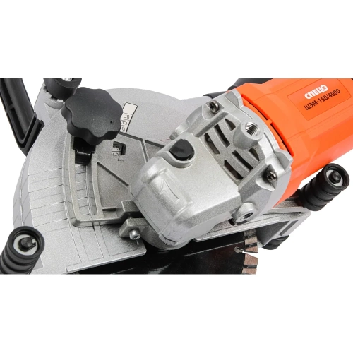 Штроборез электрический Спец ШЭМ-150/4000 2200Вт, 7500об/мин, 2 диска 180мм, штроба 40x60мм, подкл пылесоса, коробка + Диск алмазный отрезной 180*22,2*2,2мм СПЕЦ-4125/0513003 фото 8 Штроборез электрический Спец ШЭМ-150/4000 2200Вт, 7500об/мин, 2 диска 180мм, штроба 40x60мм, подкл пылесоса, коробка + Диск алмазный отрезной 180*22,2*2,2мм СПЕЦ-4125/0513003 фото 8