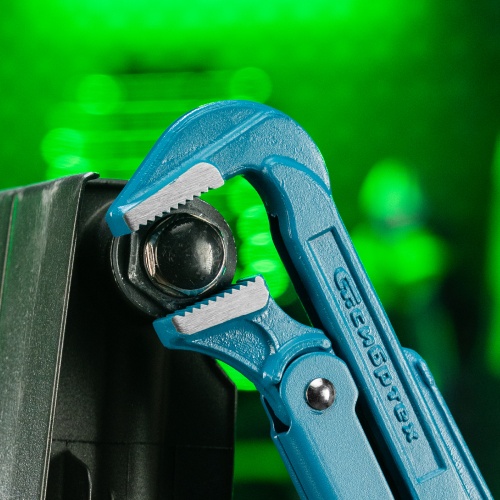 Ключ трубный рычажный №3, 2", литой, тип "L" Сибртех фото 12