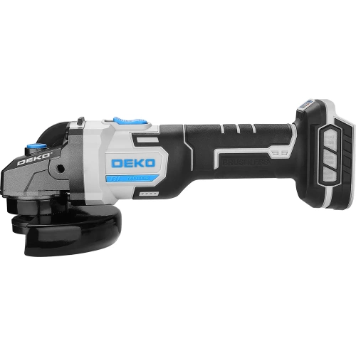 Углошлифовальная машина бесщеточная DKAG20, 20В, без АКБ и з/у DEKO 063-2154 фото 5 Углошлифовальная машина бесщеточная DKAG20, 20В, без АКБ и з/у DEKO 063-2154 фото 5