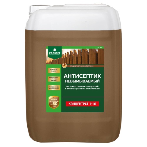 Антисептик невымываемый Prosept Ultra 061-30 коричневый концентрат 1:10 30 л