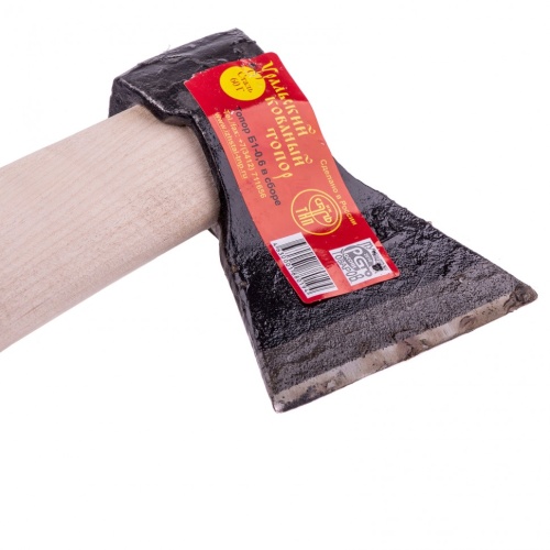 Топор кованый, в сборе, 680/900 г, деревянное топорище, 400 мм, Б, фото 3