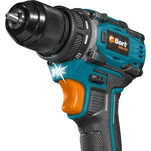 Дрель-шуруповерт аккумуляторная BORT BAB-21S 2x2Ач+ЗУ 93414912 фото 3