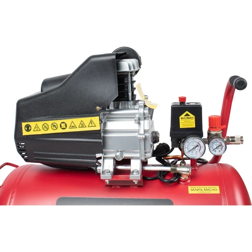 Воздушный компрессор СИЛАЧ ВК-50.1800 (238л/мин,объем50л,1,8кВт,8бар,2850об/мин) (1/7) 024056 фото 7