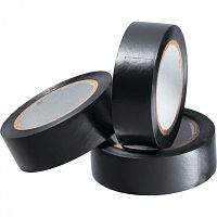 Изолента Matrix 88857 10000х19 мм черная 3 шт