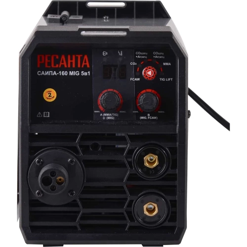 Сварочный полуавтомат Ресанта САИПА-160 MIG 5в1 65/188 фото 5 Сварочный полуавтомат Ресанта САИПА-160 MIG 5в1 65/188 фото 5