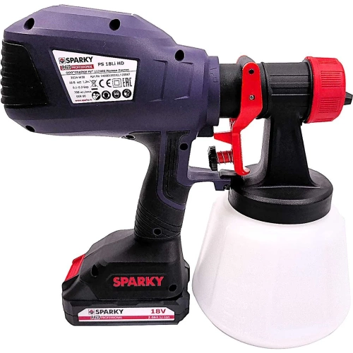 Аккумуляторный краскораспылитель SPARKY PS 18Li HD 14000199292 фото 3