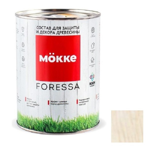 Пропитка алкидная Mокке Foressa 4451 белая 2,5 л
