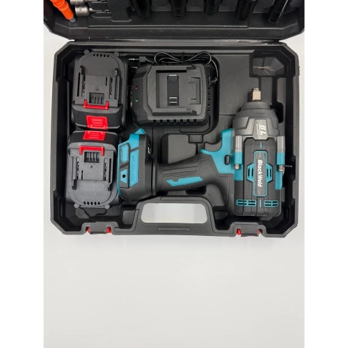 Гайковерт аккумуляторный бесщеточный BlackWeld BS06 800N 4.0 Ah 150164 фото 8 Гайковерт аккумуляторный бесщеточный BlackWeld BS06 800N 4.0 Ah 150164 фото 8