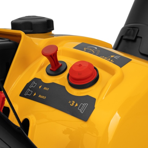 Бензиновая снегоуборочная машина SB 460 Sled, 99cc, лыжи ручной старт Denzel фото 15