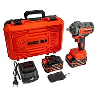 Гайковерт бесщеточный KINGQUEEN 2 АКБ 21В, 1/2, 500N/m KQ-285