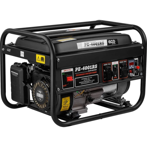 Бензиновый генератор ECO PE-4001RS Black Edition EC1565-1 Бензиновый генератор ECO PE-4001RS Black Edition EC1565-1