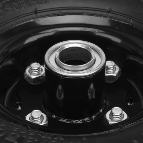 Колесо пневматическое 4.10/3.50-4, колесо D 260 мм. внутренний подшипник D 20 мм, длина оси 50 мм Palisad фото 4