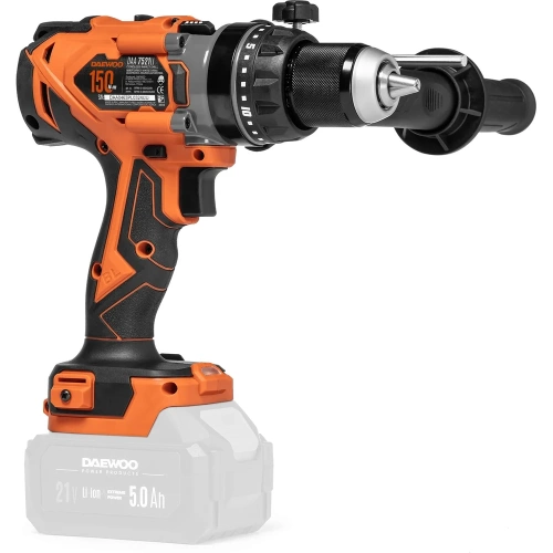 Дрель-шуруповерт ударная аккумуляторная DAEWOO без АКБ и ЗУ DAA 7521Li фото 4