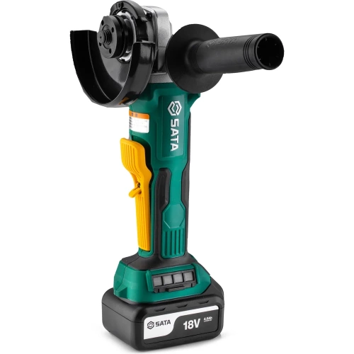 Аккумуляторная бесщёточная угловая шлифмашина 18V 5" Sata SC51090