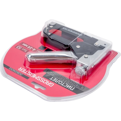 Скобозабивной пистолет GROSSMEISTER №53, 4-14 мм 008006001 фото 4