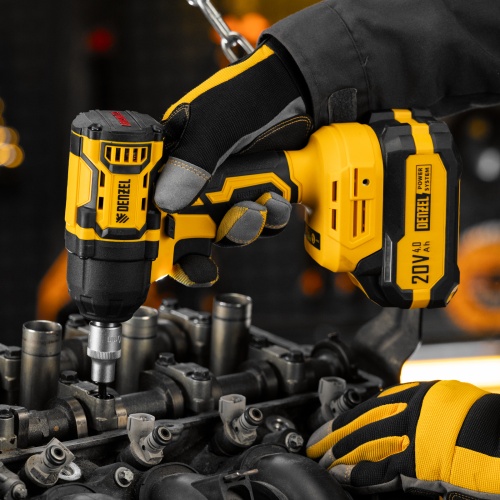 Гайковерт ударный аккумуляторный бесщет. CIWH-BL-20-500, Li-Ion, 20 В// Denzel фото 26 Гайковерт ударный аккумуляторный бесщет. CIWH-BL-20-500, Li-Ion, 20 В// Denzel фото 26