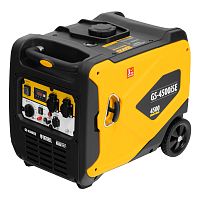 Генератор инверторный GS-4500iSE, 4,5 кВт, 230 В, закрытый корпус, электростартер DENZEL