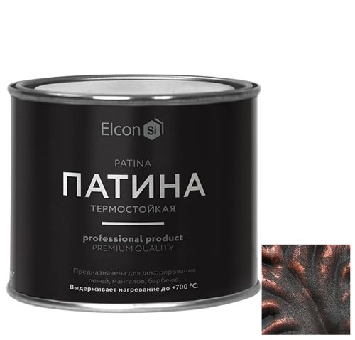 Патина термостойкая Elcon Patina красная медь 0,2 кг