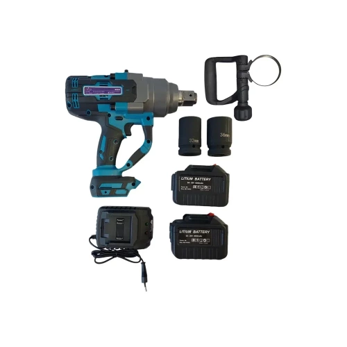 Гайковерт аккумуляторный ударный AktiTool BG203 (3000 Н·м, 20 В, 2 Li-ion аккум. 6000 mAh) 101307 фото 5