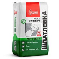 Шпатлевка финишная гипсовая Старатели ГОСТ Р 5827 20 кг