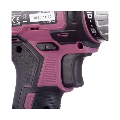 Дрель-шуруповерт аккумуляторная КМ АТОМ 18 В 2 Ач Li-Ion 2 АКБ и ЗУ CD-181/2 KIT фото 4