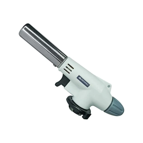 Газовая горелка vertextools "БЕЛАЯ КЕРАМИКА" с пьезорозжигом 0836