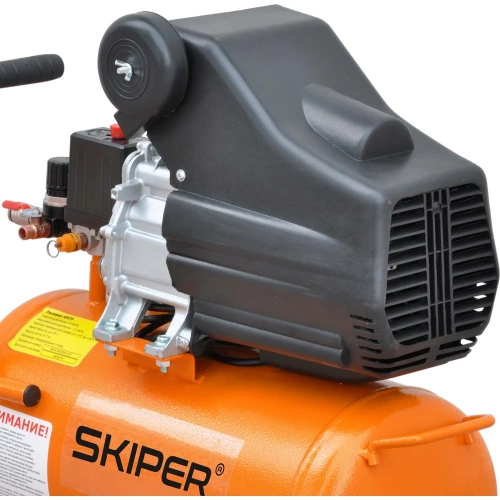 Воздушный компрессор SKIPER AR25A до 235 л/мин, 8 атм, 25 л, 230 В, 1.5 кВт 00-00011082 фото 6