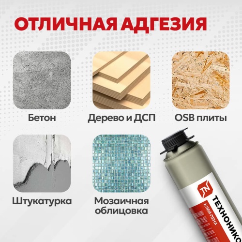 Клей-пена ТЕХНОНИКОЛЬ LOGICPIR фото 4