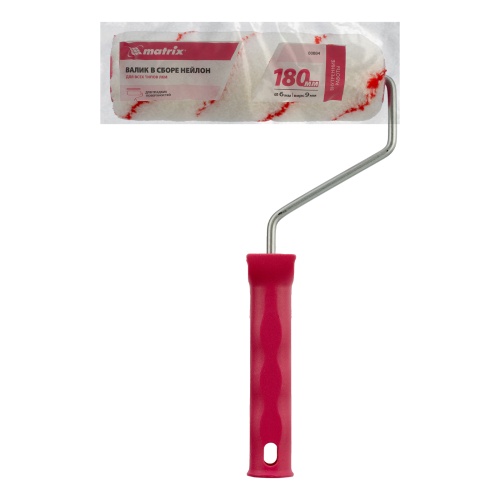 Валик "Нейлон Стандарт", 180 мм, ворс 9 мм, D 36 мм, D ручки 6 мм, полиамид Matrix фото 6